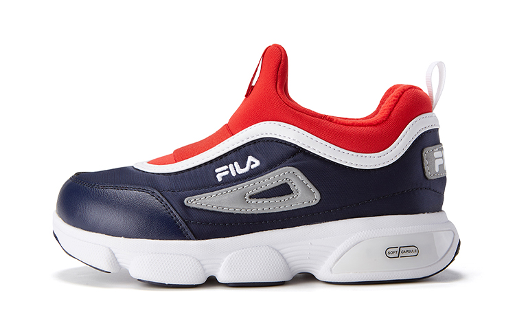(Preschool) FILA Retro Running Shoes 'Blue Red' K54B042903FRN
