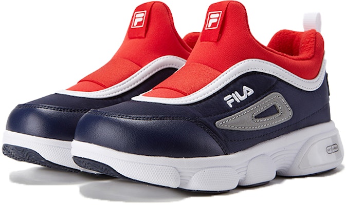 (Preschool) FILA Retro Running Shoes 'Blue Red' K54B042903FRN Order (Preschool) FILA Retro Running Shoes 'Blue Red' K54B042903FRN