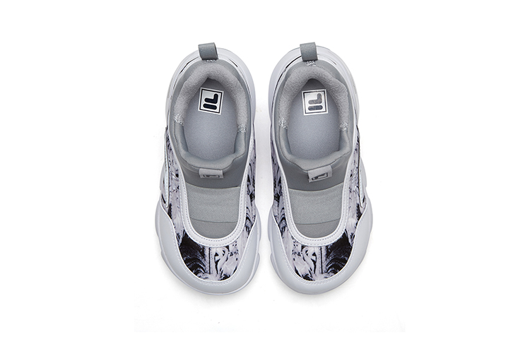 (PS) FILA Retro Running Shoes 'Grey White' 圖 3