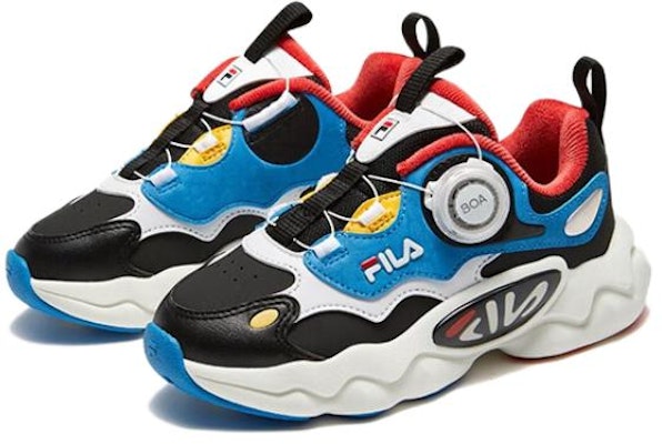 (Preschool) FILA Retro Shock Absorbing Wear-Resistant Low-Top Running Shoe 'Black White' K14B341109FBW Lookbook (Preschool) FILA Retro Shock Absorbing Wear-Resistant Low-Top Running Shoe 'Black White' K14B341109FBW