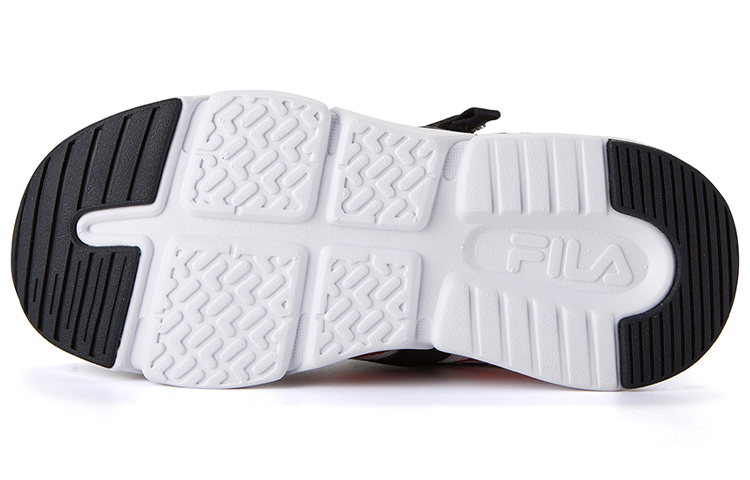 (PS) FILA RetroRunning Shoes Black/WhiteRed 圖 4