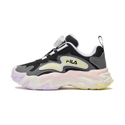 (PS) FILA Rhino Low 'Black Yellow'