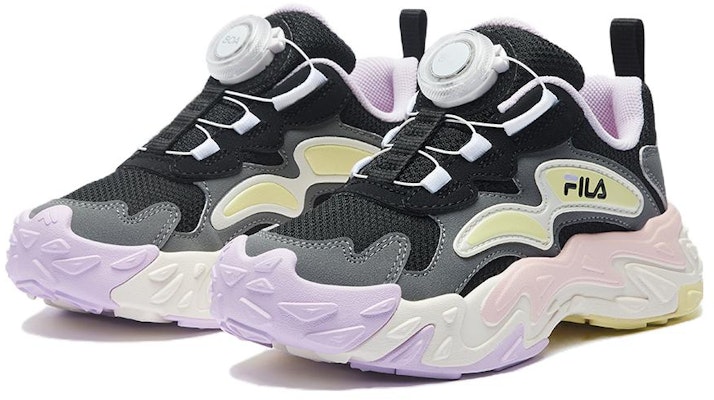 (PS) 斐乐犀牛低帮“黑黄” K14G412502FBR Lookbook (PS) 斐乐犀牛低帮“黑黄” K14G412502FBR