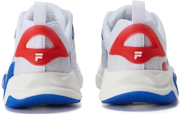 (PS) FILA回転バックル ローカット ランニングシューズ (白/青) K15B221110FWB Lookbook (PS) FILA回転バックル ローカット ランニングシューズ (白/青) K15B221110FWB