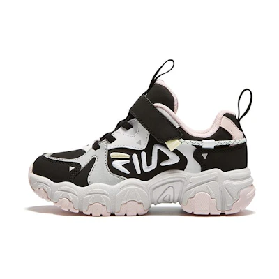 (PS) FILA Casual Running Shoes 'White Black Pink'