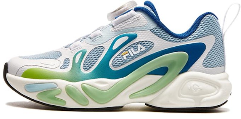 (Preschool) FILA Running Low 'Blue Green' K14B321101FOW Buy (Preschool) FILA Running Low 'Blue Green' K14B321101FOW