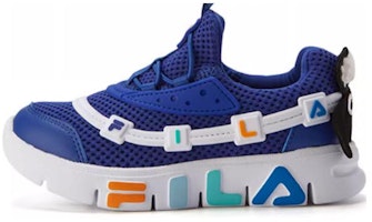 (Preschool) FILA Running Low 'Blue White' K54B152410FBU (Preschool) FILA Running Low 'Blue White' K54B152410FBU