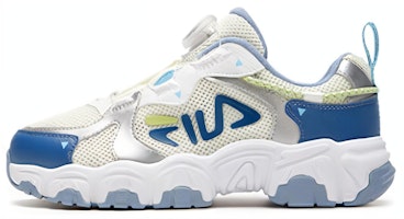 (Preschool) FILA Running Low 'Grey White' K55B421103FVW (Preschool) FILA Running Low 'Grey White' K55B421103FVW
