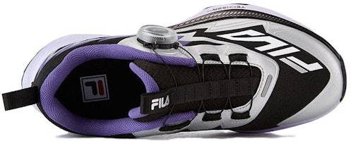 大童 FILA斐樂 舒適百搭 減震防滑 低幫 兒童跑步鞋 銀黑色 Lookbook 大童 FILA斐樂 舒適百搭 減震防滑 低幫 兒童跑步鞋 銀黑色