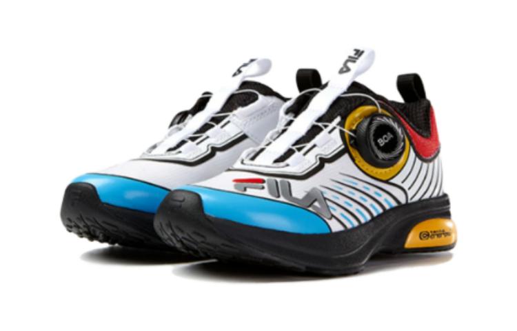 Lookbook (PS) 휠라 러닝 로우 '화이트 옐로우' K14B242403FWL