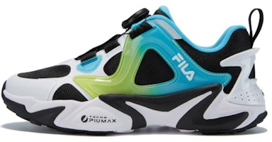 (Preschool) FILA Running Shoe 'Black White Blue' K15B221115QBW (Preschool) FILA Running Shoe 'Black White Blue' K15B221115QBW
