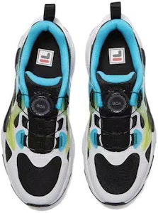 兒童 FILA斐樂 防滑耐磨 低幫 兒童跑步鞋 黑白藍 Lookbook 兒童 FILA斐樂 防滑耐磨 低幫 兒童跑步鞋 黑白藍