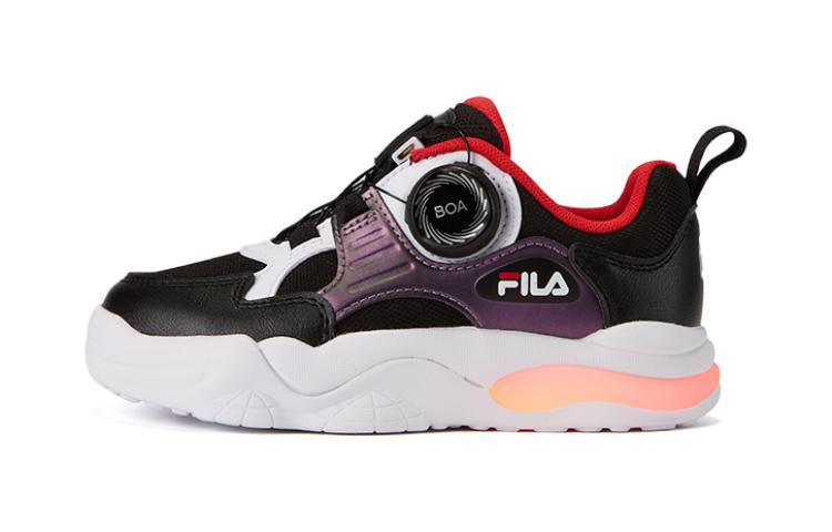 (Preschool) FILA Running Shoe 'Black White Flash' K14B311604FBW