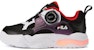 (Preschool) FILA Running Shoe 'Black White Flash' K14B311604FBW