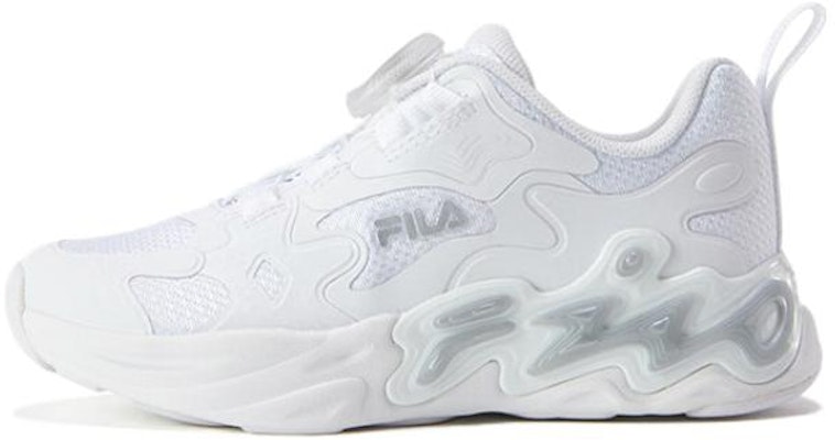 (Preschool) FILA Running Shoe 'Standard White Silver Grey' K14B231104FWT Buy (Preschool) FILA Running Shoe 'Standard White Silver Grey' K14B231104FWT