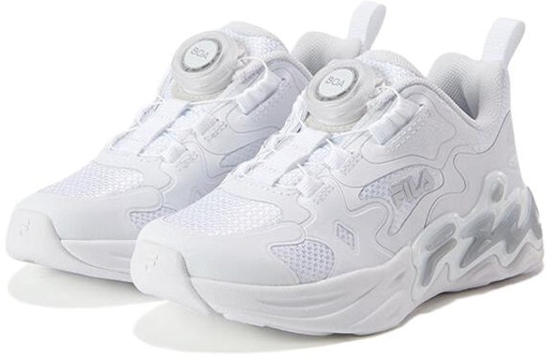 (Preschool) FILA Running Shoe 'Standard White Silver Grey' K14B231104FWT Order (Preschool) FILA Running Shoe 'Standard White Silver Grey' K14B231104FWT