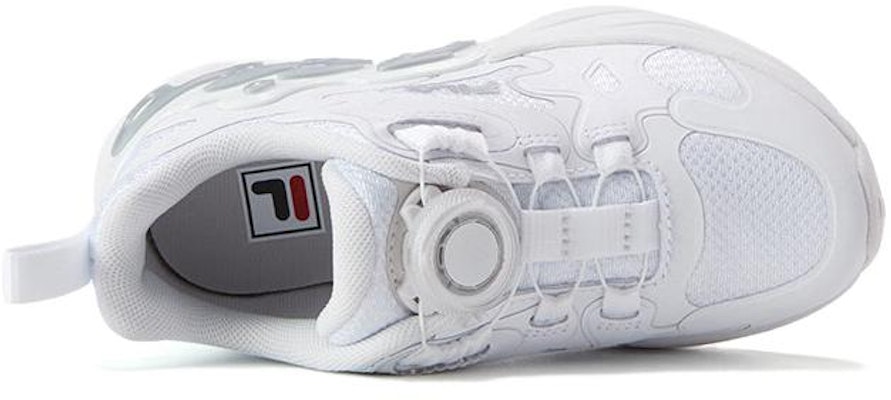 (Preschool) FILA Running Shoe 'Standard White Silver Grey' K14B231104FWT Lookbook (Preschool) FILA Running Shoe 'Standard White Silver Grey' K14B231104FWT