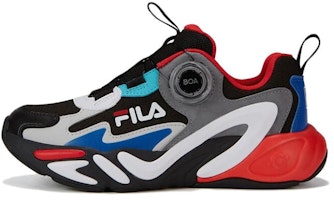 (Preschool) FILA Running Shoe Low 'Black Blue' K15B311101FBP (Preschool) FILA Running Shoe Low 'Black Blue' K15B311101FBP