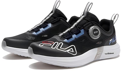 大童 FILA斐乐 舒適透氣 防滑耐磨 低幫 兒童跑步鞋 黑藍 Lookbook 大童 FILA斐乐 舒適透氣 防滑耐磨 低幫 兒童跑步鞋 黑藍