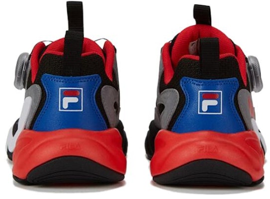 大童 FILA 斐樂 舒適百搭 防滑減震 低幫 兒童跑步鞋 黑藍色 Shop 大童 FILA 斐樂 舒適百搭 防滑減震 低幫 兒童跑步鞋 黑藍色