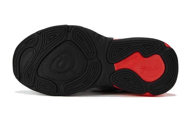 Purchase 大童 FILA 斐樂 舒適百搭 防滑減震 低幫 兒童跑步鞋 黑藍色