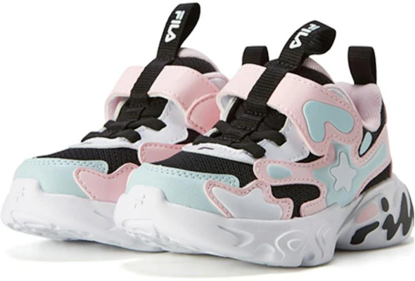 (Preschool) FILA Running Shoe Low 'Black Pink' K14B211103FBP Lookbook (Preschool) FILA Running Shoe Low 'Black Pink' K14B211103FBP