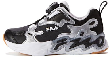 (Preschool) FILA Running Shoe Low 'Black Silver' K14B241109FWC (Preschool) FILA Running Shoe Low 'Black Silver' K14B241109FWC
