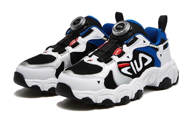 Order (Preschool) FILA Running Shoe Low 'Black Silver Grey' K15B331132FBS