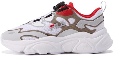 (Preschool) FILA Running Shoe Low 'White Grey' K15B221109FWG (Preschool) FILA Running Shoe Low 'White Grey' K15B221109FWG