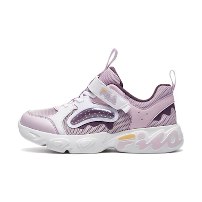 (PS) FILA Running Shoe Low 'White Purple'