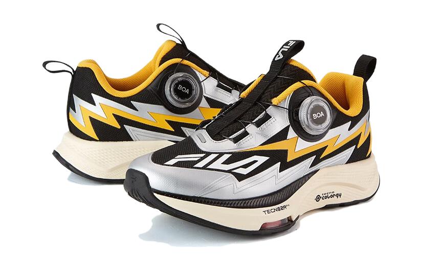 Shop (Preschool) FILA Running Shoe Low 'Yellow Black' K15B312103FCB