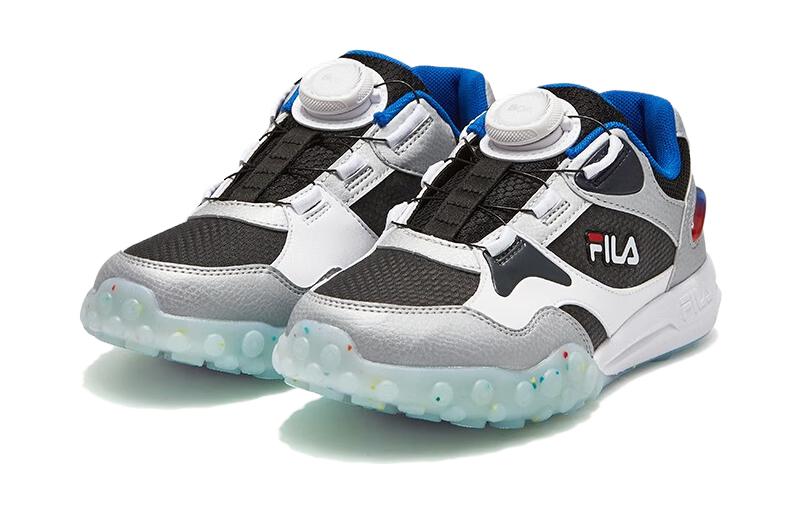 Order (PS) 斐乐黑白色跑鞋 K15B331107FNW