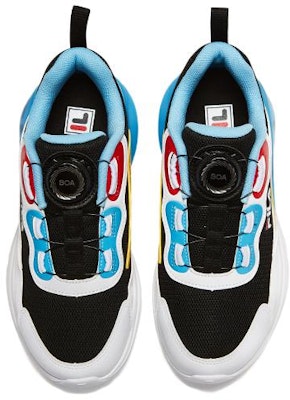 (Youth) FILA BOA Running Shoes 'White Black Blue' K15B332404FBW Lookbook (Youth) FILA BOA Running Shoes 'White Black Blue' K15B332404FBW