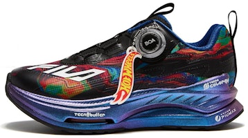 大童 FILA斐樂 運動百搭 防滑減震 低幫 兒童跑步鞋 黑藍 Buy 大童 FILA斐樂 運動百搭 防滑減震 低幫 兒童跑步鞋 黑藍