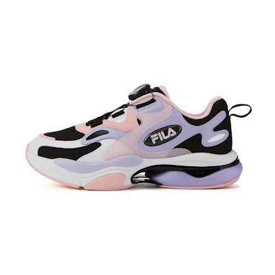 (PS) FILA Running Shoes 'Black Purple Low Top'