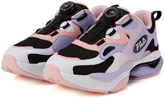 (Preschool) FILA Running Shoes 'Black Purple Low Top' K15B311107FBP Lookbook (Preschool) FILA Running Shoes 'Black Purple Low Top' K15B311107FBP