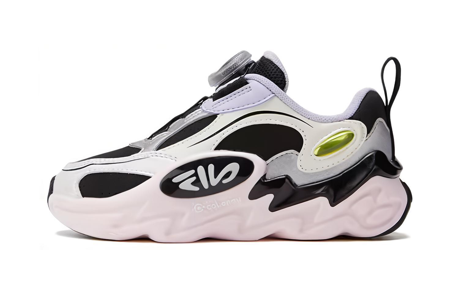 Buy (PS) フィラ ランニングシューズ "黒×ローズウォーターピンク" K14B241107FBR