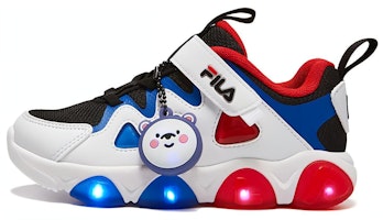(Preschool) FILA Running Shoes 'Blue Black' K14B331671PBW (Preschool) FILA Running Shoes 'Blue Black' K14B331671PBW