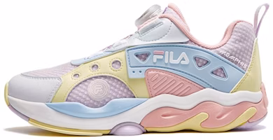 (Youth) FILA Sportswear Sneakers 'Pink Blue Yellow' K15B331103FLT (Youth) FILA Sportswear Sneakers 'Pink Blue Yellow' K15B331103FLT