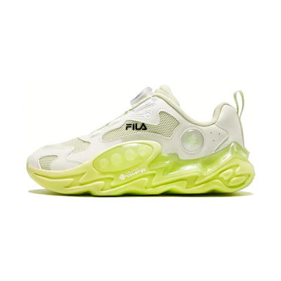 (PS) FILA Running Shoes 'Lime Cream White'