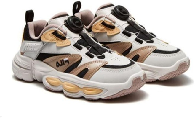 (Youth) FILA BOA Vintage Running Shoes 'Grey Brown' K15B341119FWF Shop (Youth) FILA BOA Vintage Running Shoes 'Grey Brown' K15B341119FWF