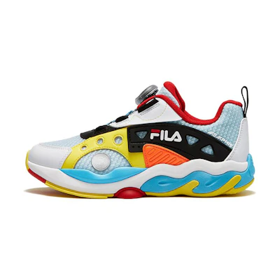 (Youth) FILA Sportswear Sneakers 'White Blue Yellow'
