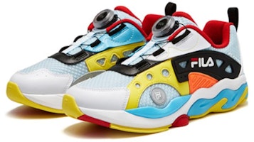 (JR) Sneakers Olahraga FILA 'Putih Biru Kuning' K15B331103FSA Lookbook (JR) Sneakers Olahraga FILA 'Putih Biru Kuning' K15B331103FSA