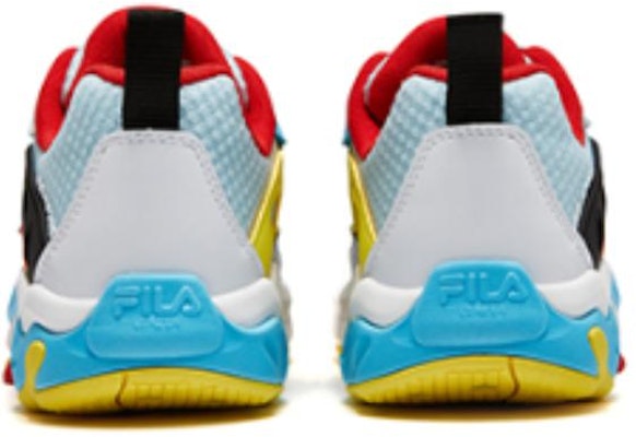 (Youth) FILA Sportswear Sneakers 'White Blue Yellow' K15B331103FSA Shop (Youth) FILA Sportswear Sneakers 'White Blue Yellow' K15B331103FSA