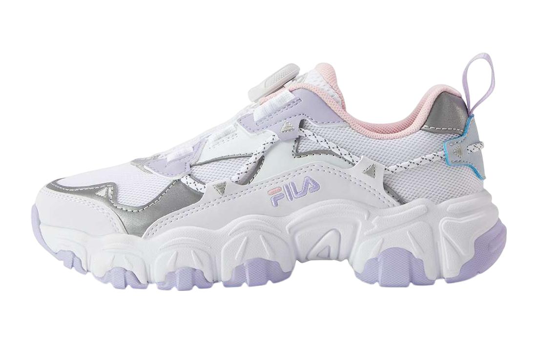 (PS) FILA Running Shoes 'White Purple Cat Claw'