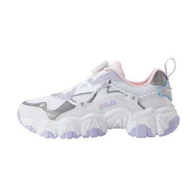 (PS) FILA Running Shoes 'White Purple Cat Claw'