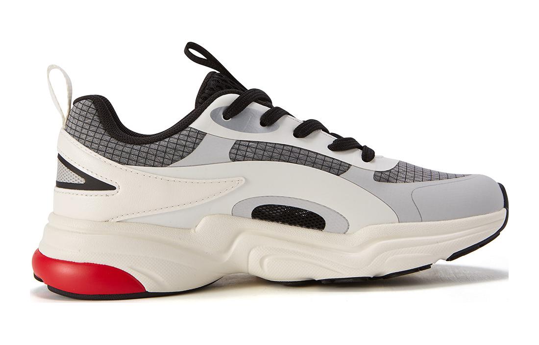 Order 大童 FILA斐樂 減震防滑耐磨 兒童跑步鞋 白紅