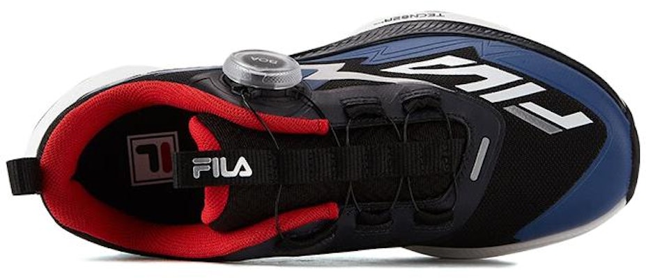 大童 FILA 斐樂 舒適百搭 耐磨減震 低幫 兒童跑步鞋 黑藍色 Shop 大童 FILA 斐樂 舒適百搭 耐磨減震 低幫 兒童跑步鞋 黑藍色