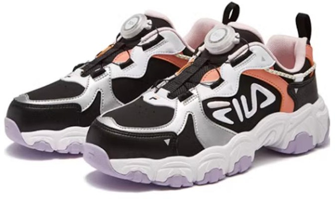 (Youth) FILA Sport Running Shoes 'White Black Lilac' K15B341132FFBB Lookbook (Youth) FILA Sport Running Shoes 'White Black Lilac' K15B341132FFBB