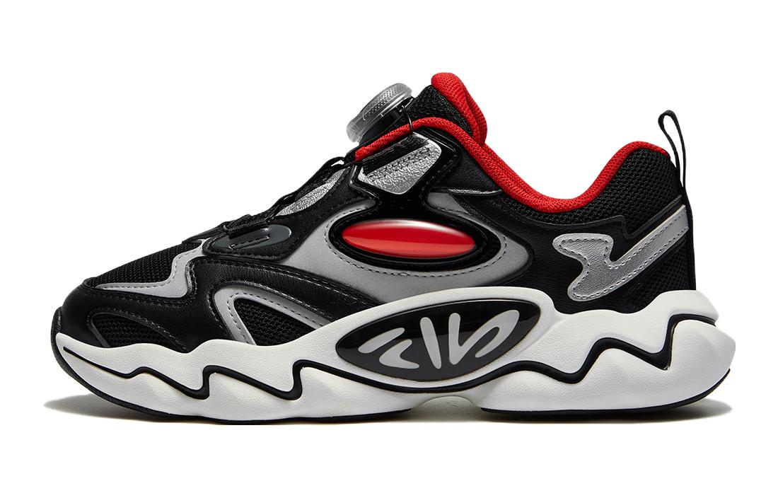 (Preschool) FILA Running Shoes Low 'Black Red' K15B341106FBF